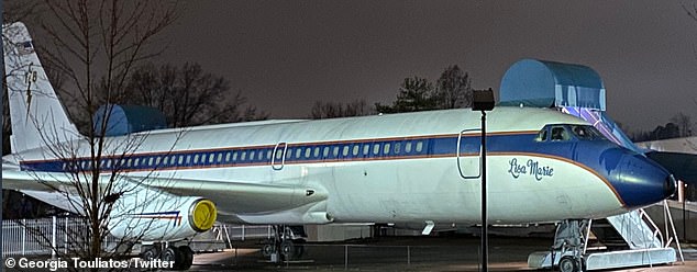 A plane parked at Graceland is named after Lisa Marie Presley