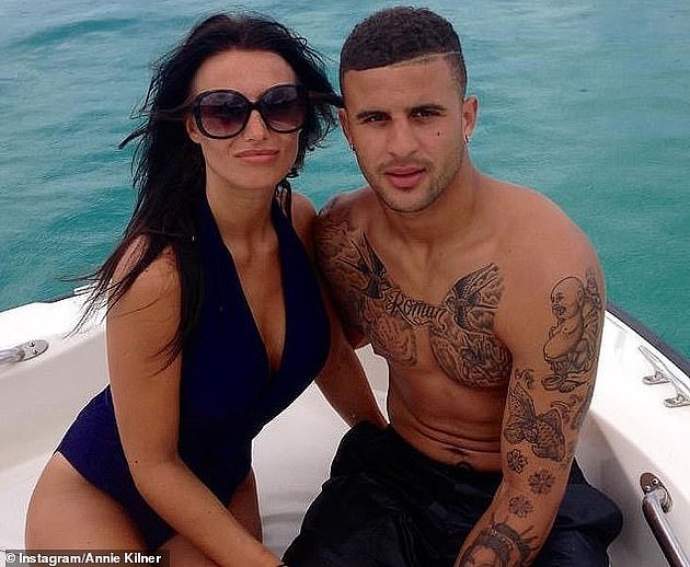 Romance?  It comes after Jennifer was photographed sharing a kiss with Liverpool playboy Joshua Cox (pictured) earlier this month (pictured with Annie Kilner, Kyle Walker's ex-fiancee)