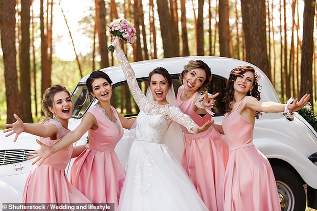 According to Georgie, his UK girlfriend still has three to four bridesmaids on average.