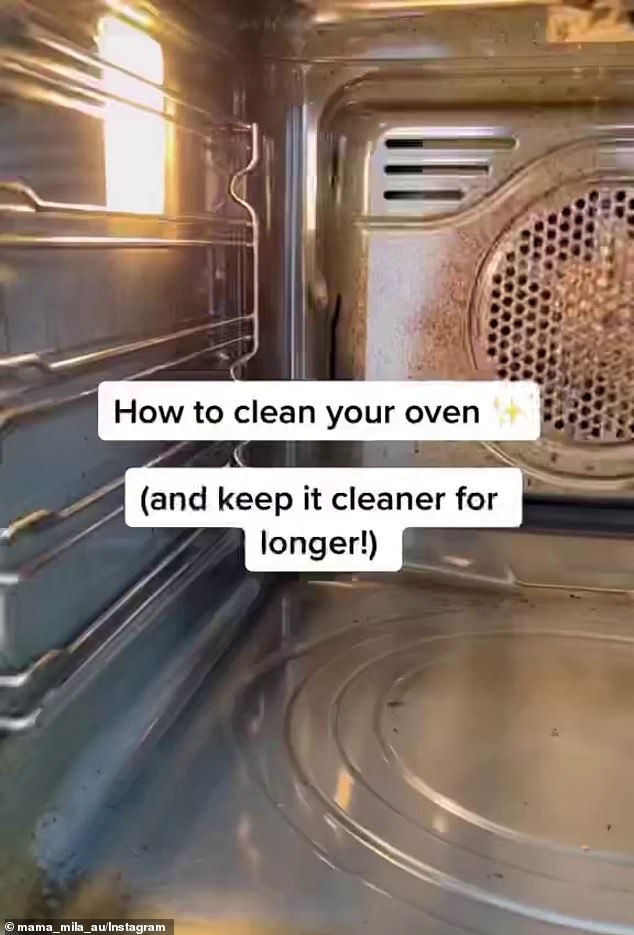 Thousands of people who watched the simple video were blown away and said they were inspired to clean their own at home.