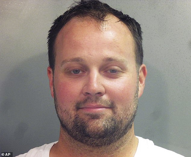 Josh Duggar in a 2021 mugshot. He was found guilty of possession of child pornography