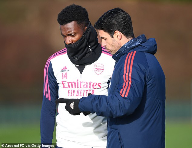 It's hard to see how Arteta could leave Nketiah, even with a whole team of options open to him.