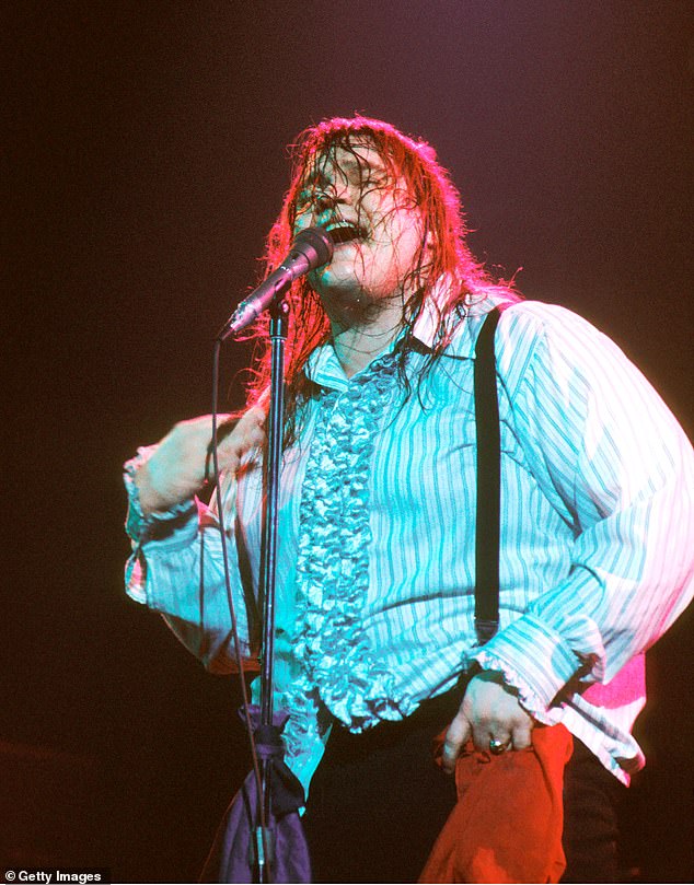 Meat Loaf was seen onstage during his March 1978 Bat Out of Hell tour.