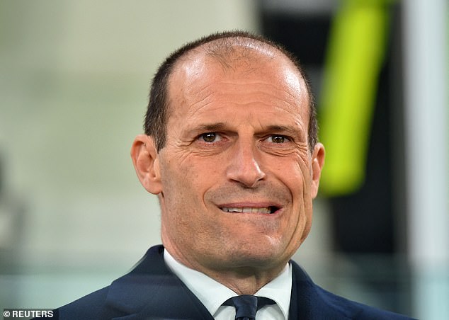 Massimiliano Allegri's team sits ninth after losing 15 points on Friday