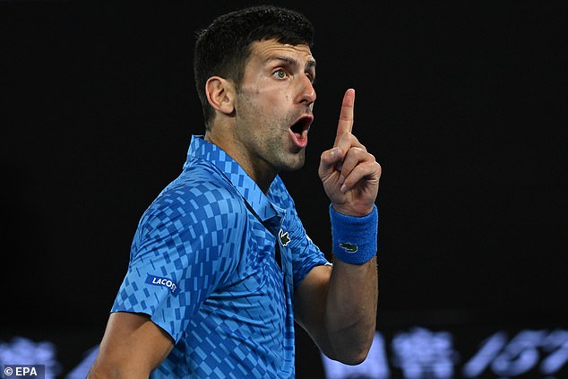 Djokovic has kept his 'magic potion' bottles a secret in the past and has been questioned about using mysterious liquids three times in six months.