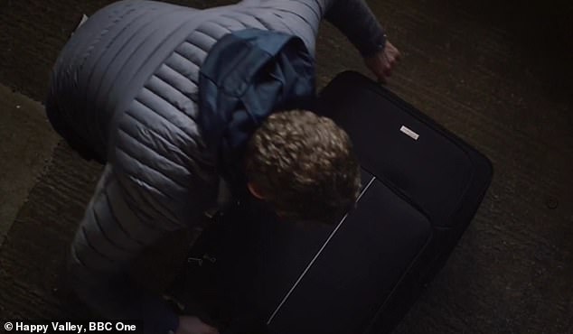 What's in the suitcase?  Meanwhile, the series' other major story line unfolded when Joanna's disappearance raised suspicions.