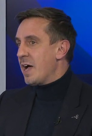 Gary Neville pointed out that the same players who have made mistakes are playing for United