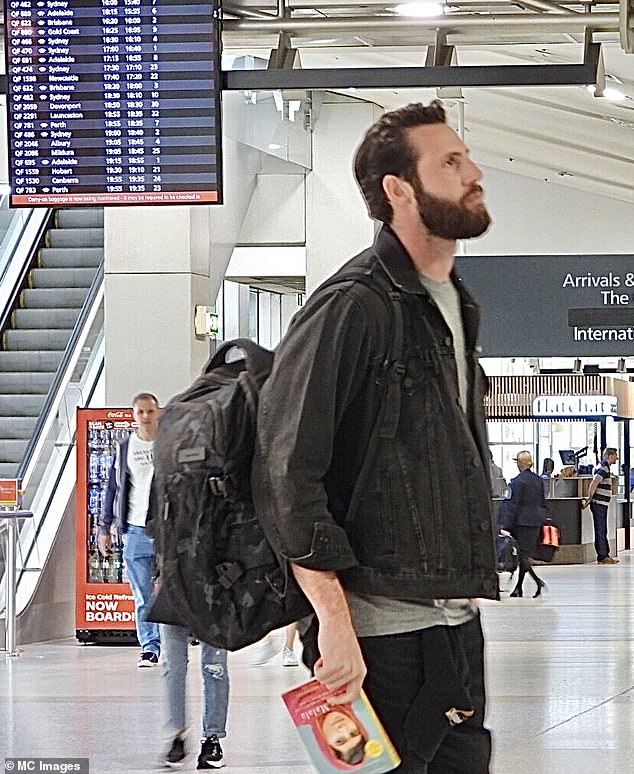 After lying low abroad to escape backlash, Felix flew into Melbourne airport on Sunday dressed in a gray T-shirt, black jacket and sweatpants.  He was photographed waiting for his luggage while carrying a book by Nobel Prize winner Malala Yousafzai.