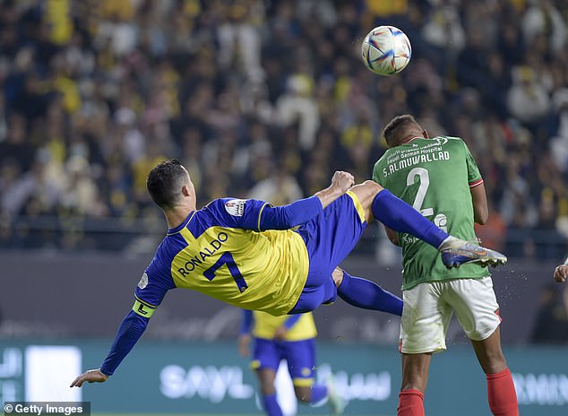 Ronaldo had to wait for his debut due to serving a two-game ban from the FA.