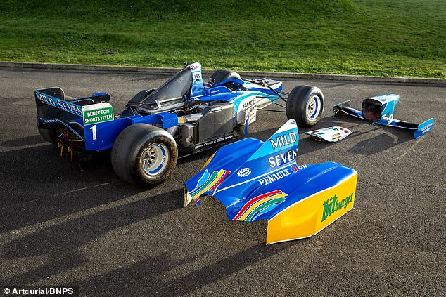 The outstanding car participated in the Goodwood Festival of Speed