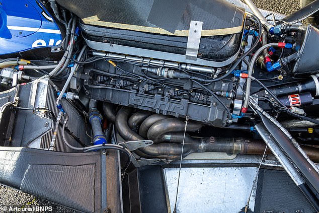 The outstanding car participated in the famous Goodwood Festival of Speed ​​in Chichester, England.