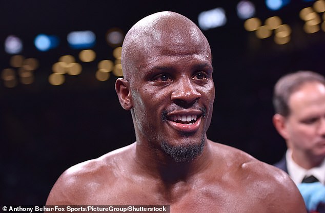 Harrison (pictured) is ranked No. 2 in the WBC, No. 3 in the WBO and was in a race with undefeated Russian Bakhram Murtazaliev to face Tszyu and create a path of his own to Charlo's belts.