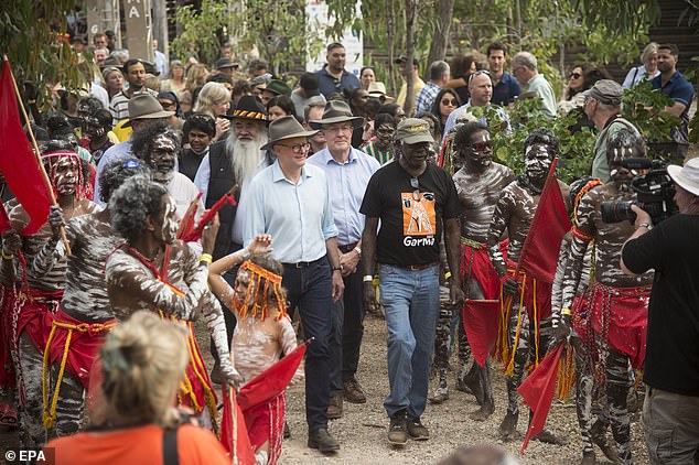 Mr. Albanese explained that there have been no changes to the proposal since he announced it in July (in the photo, Mr. Albanese at the Garma Festival last year)