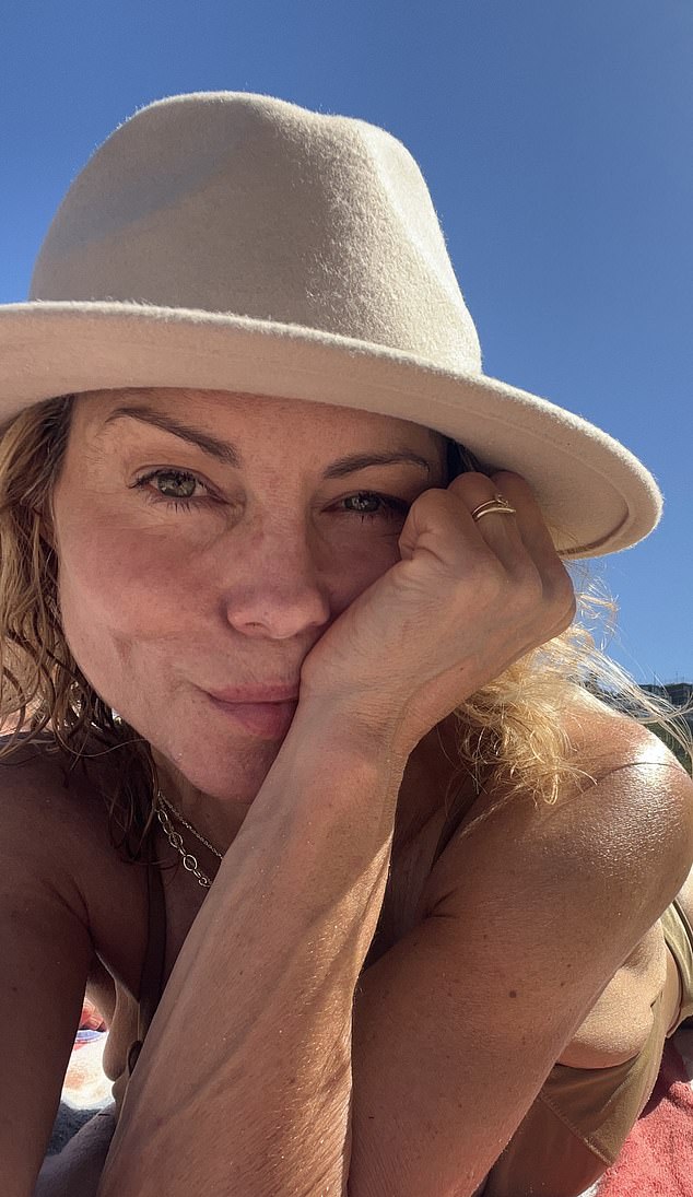 Ingrid (pictured), who cares for the skin of Sydney's rich and famous, said you need to make sure you apply and reapply SPF to care for your skin.