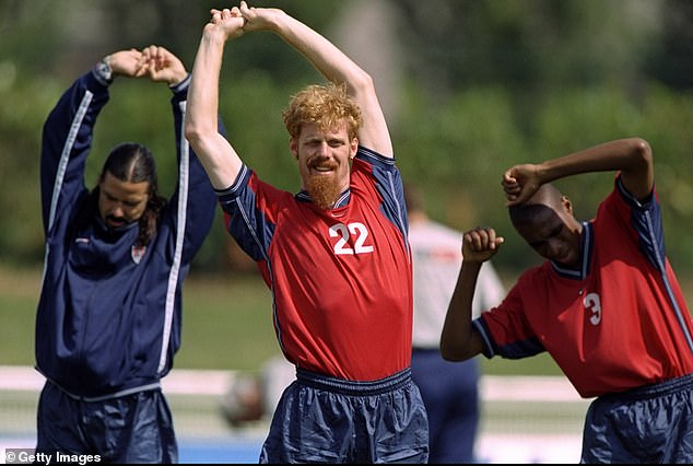 Lalas #22 made 96 appearances for the United States national team during his playing career.