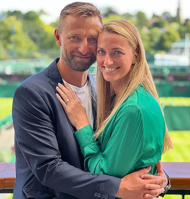 Petra Kvitova got engaged to her coach, Jiri Vanek, last year.  The former top player proposed to her Czech compatriot at Wimbledon and they have been in a relationship since August 2021