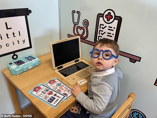 The child prodigy from Portishead, Somerset, can already count to 100 in six non-native languages, including Mandarin, Welsh, French, Spanish and German.