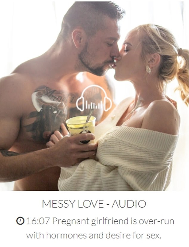 Frolicme.com has a variety of audio clips, all under 20 minutes and from different categories, including messy love, Netflix and chill, and night vision.