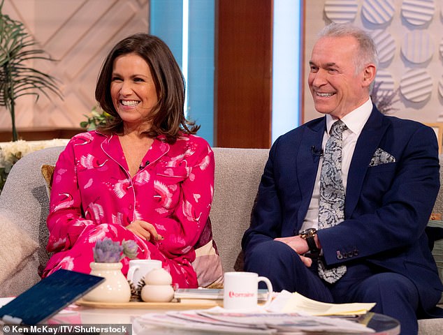 Insider tip: Dr. Hilary Jones joined Susanna on the couch