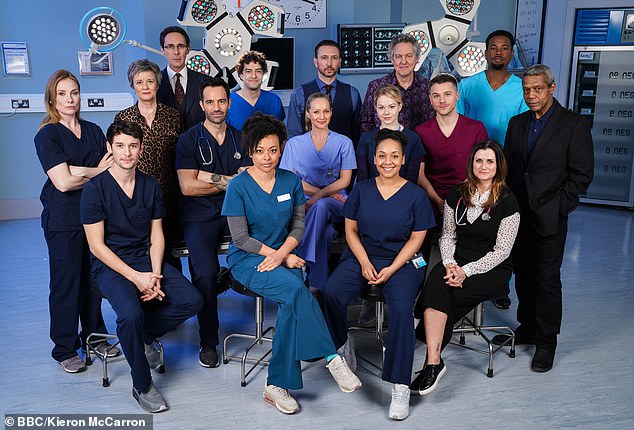 Soap: It comes after The West End star admitted to the Sun that he was sorry he left Holby three months before the Covid-19 hit, because it would give him a steady income