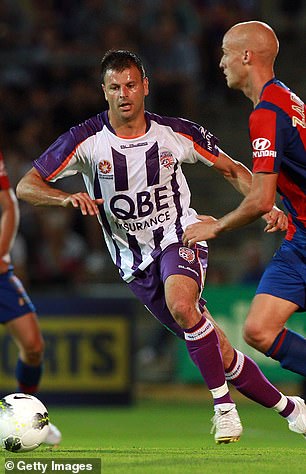 Sterjovski made 63 appearances for Perth Glory in the A-League