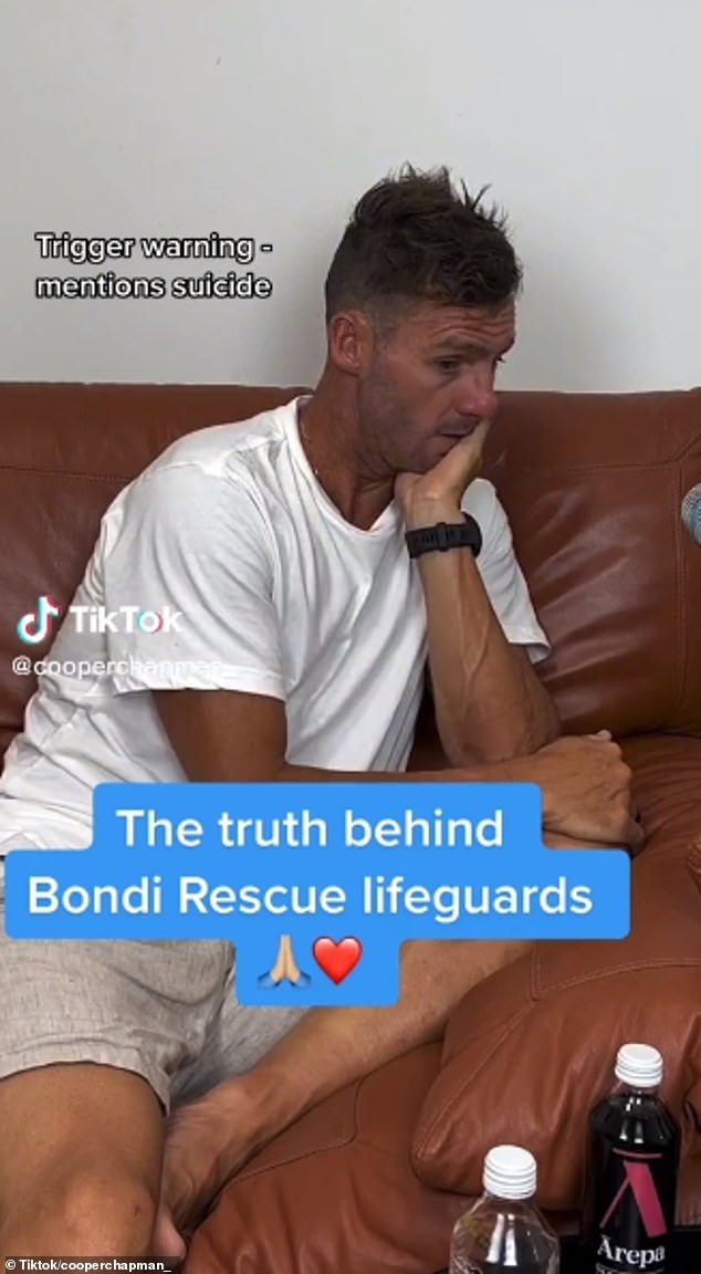 The champion surfer revealed in a candid interview that lifeguards are often faced with suicides.