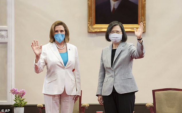 During the past few years' trip, Nancy Pelosi accused China of 