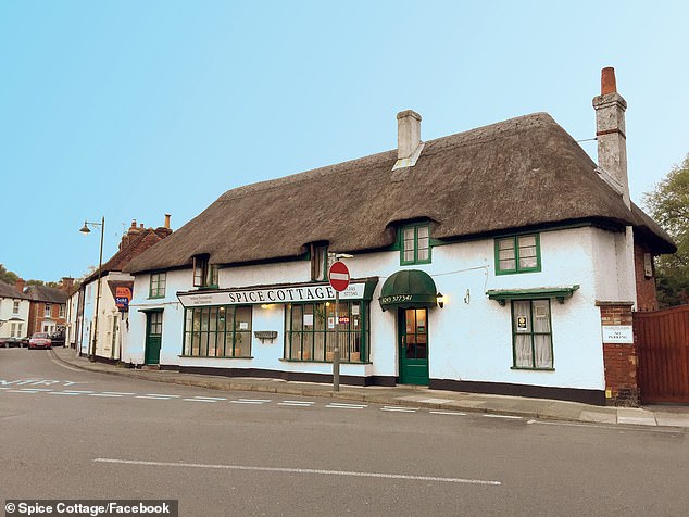 Spice Cottage in Westbourne, near Chichester in West Sussex, is popular with the locals