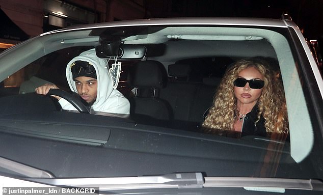 Who needs an Uber?  Jesy was picked up by her rapper boyfriend Zion Foster, who she went public with in December.