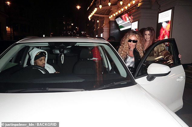 What a boy!  Zion was always the gentleman while he waited in the car for his love