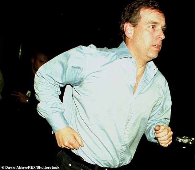 The Duke of York left the famous Chinawhite nightclub in London at around 2am in July 2000.