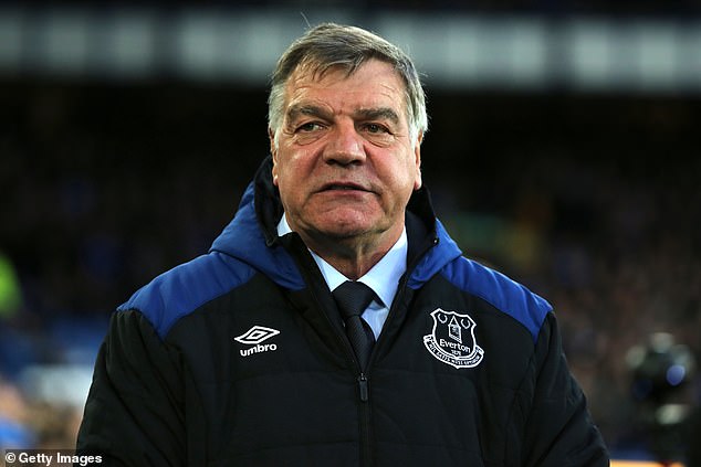 Sam Allardyce is currently the seventh favorite to re-take over at the Merseyside club