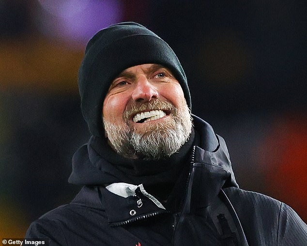 Twins: Rushing to the comments section, several fans compared his new look to Liverpool FC manager Jurgen Klopp (pictured)