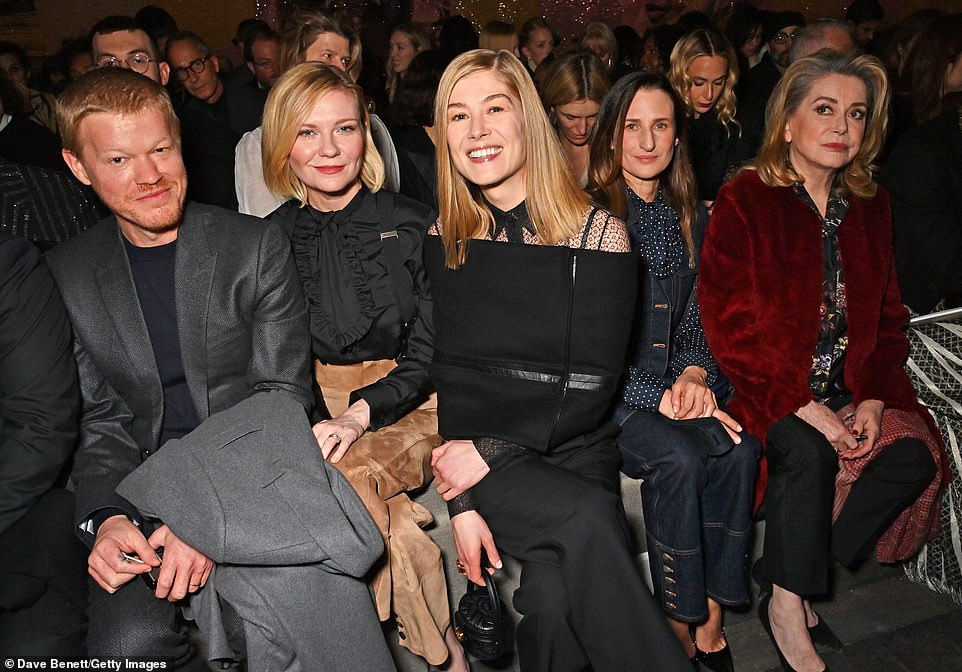 FRONT: (from left to right) Jesse Plemons, Kirsten Dunst, Rosamund Pike, Camille Cottin and Catherine Deneuve