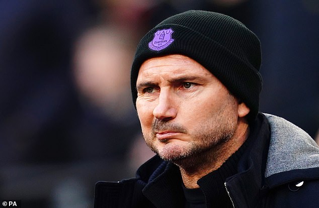 Frank Lampard was sacked by Everton on Monday after less than a year in charge of the club.