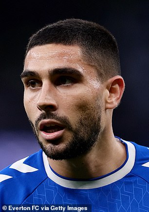 Neal Maupay has also been criticized for his lack of impact since joining Everton.