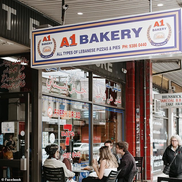 There have been multiple unconfirmed 'sightings' of the rapper known as Ye in Melbourne in recent days, following reports that he will fly to the Victorian capital in the coming weeks to visit the family of his new 'wife' Bianca Censori.  Several TikTok users claimed they had seen Kanye at A1 Bakery in Brunswick (pictured), but these sightings later turned out to be hoaxes.