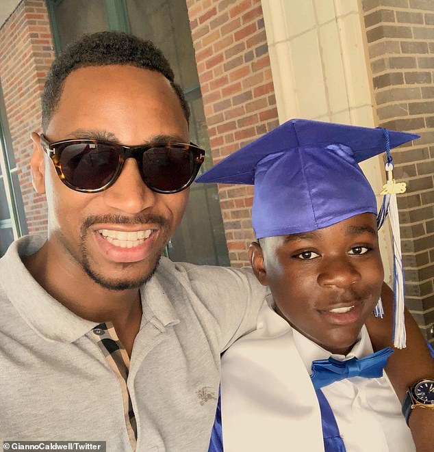 Christian Caldwell, right, the 18-year-old younger brother of Fox News political analyst Gianno Caldwell, 36, left, was shot to death on Chicago's South Side last June.