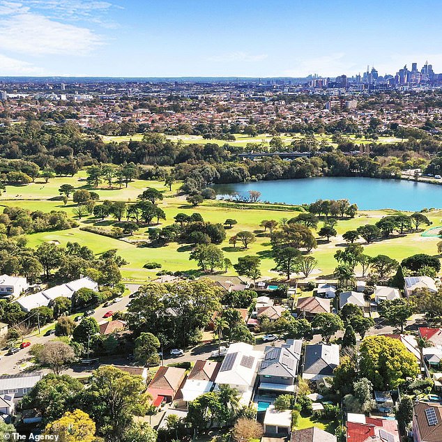 Cheney was arrested last week after he was allegedly seen peering through residents' windows in Pagewood (pictured)