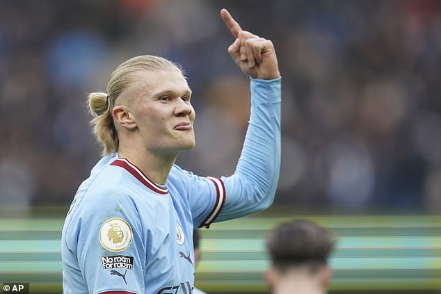 Both pundits predicted top scorer Erling Haaland would win the Player of the Year award in May.