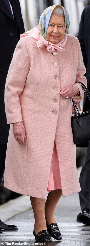 The Queen on a royal visit to Sandringham in December 2019