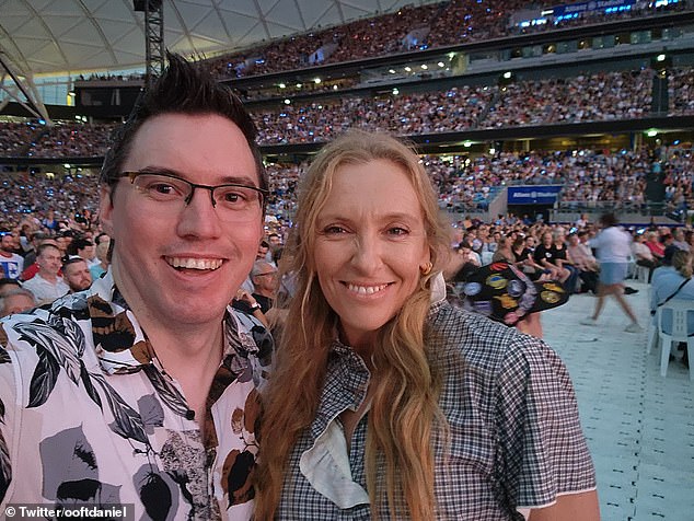 Toni was seen with a friend at an Elton John concert in Sydney last week, a rare sighting for the famous actress.