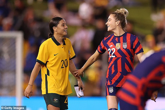 The soccer power couple was first photographed together in a friendly in Newcastle