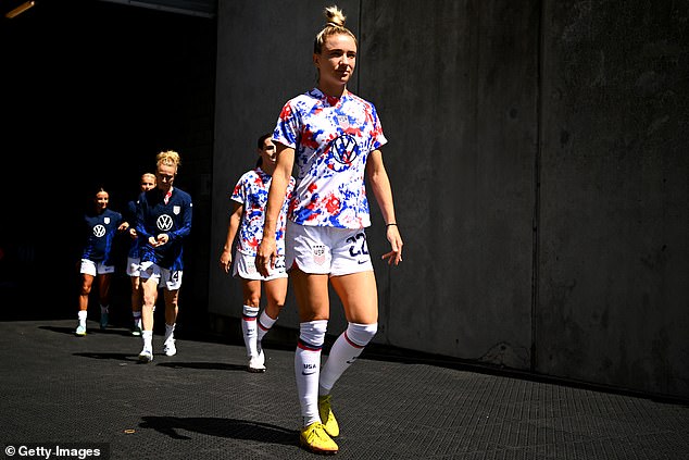 Mewis coached the USA in a friendly against New Zealand on January 8, 2023