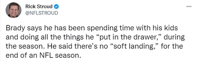 For now, it seems that Brady is more focused on fatherhood than solving his uncertain future.