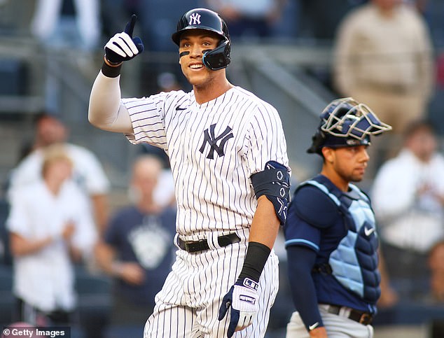 Judge, who signed a new $360 million deal with the Yankees, hit a record 62 home runs in 2022