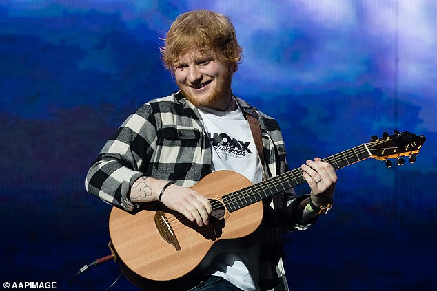 Ed is currently taking his + – = ÷ x Tour, also known as The Mathematics Tour, through Australia and New Zealand.