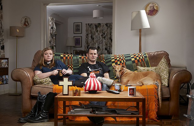 TV star: Kate rose to stardom thanks to her time at Gogglebox between 2014 and 2016 with her husband Graham, with whom she has been since she was 18 years old (file image)