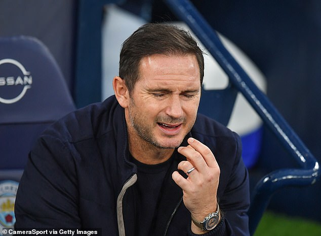 Lampard leaves Goodison Park having won just 12 of his 44 games in charge of the club