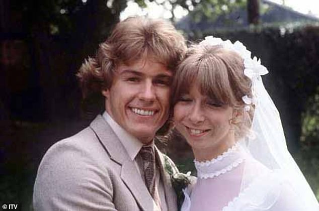 So many lovers!  In her time on Corrie's cobblestones, Helen's character Gail has been married five times, including Brian Tilsey (pictured), who was stabbed to death.